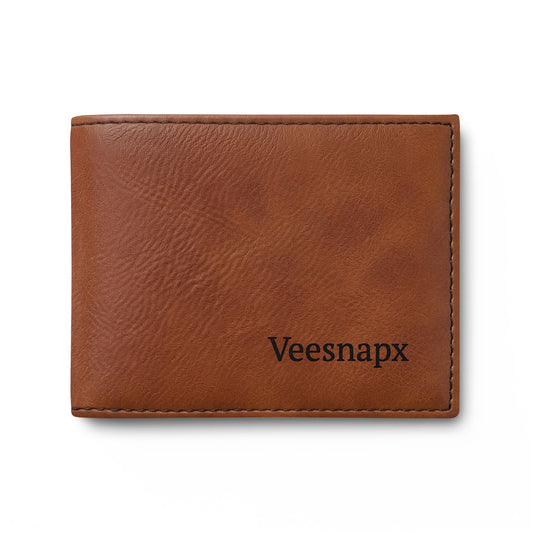 Bi-Fold Wallet – Minimal Leather Card Wallet with Flip