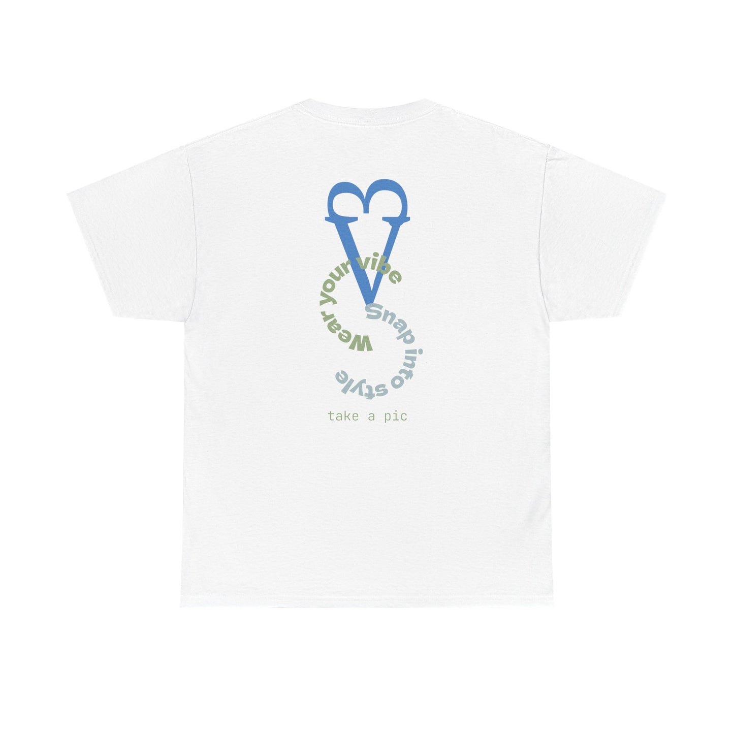 Wear Your Vibe Snap Into Style T-Shirt | Retro Text Graphic Tee
