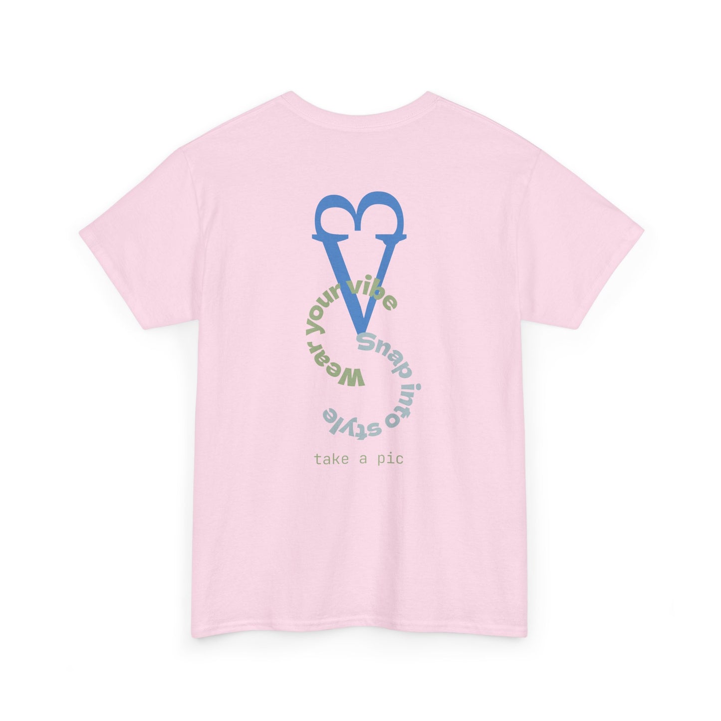 Wear Your Vibe Snap Into Style T-Shirt | Retro Text Graphic Tee