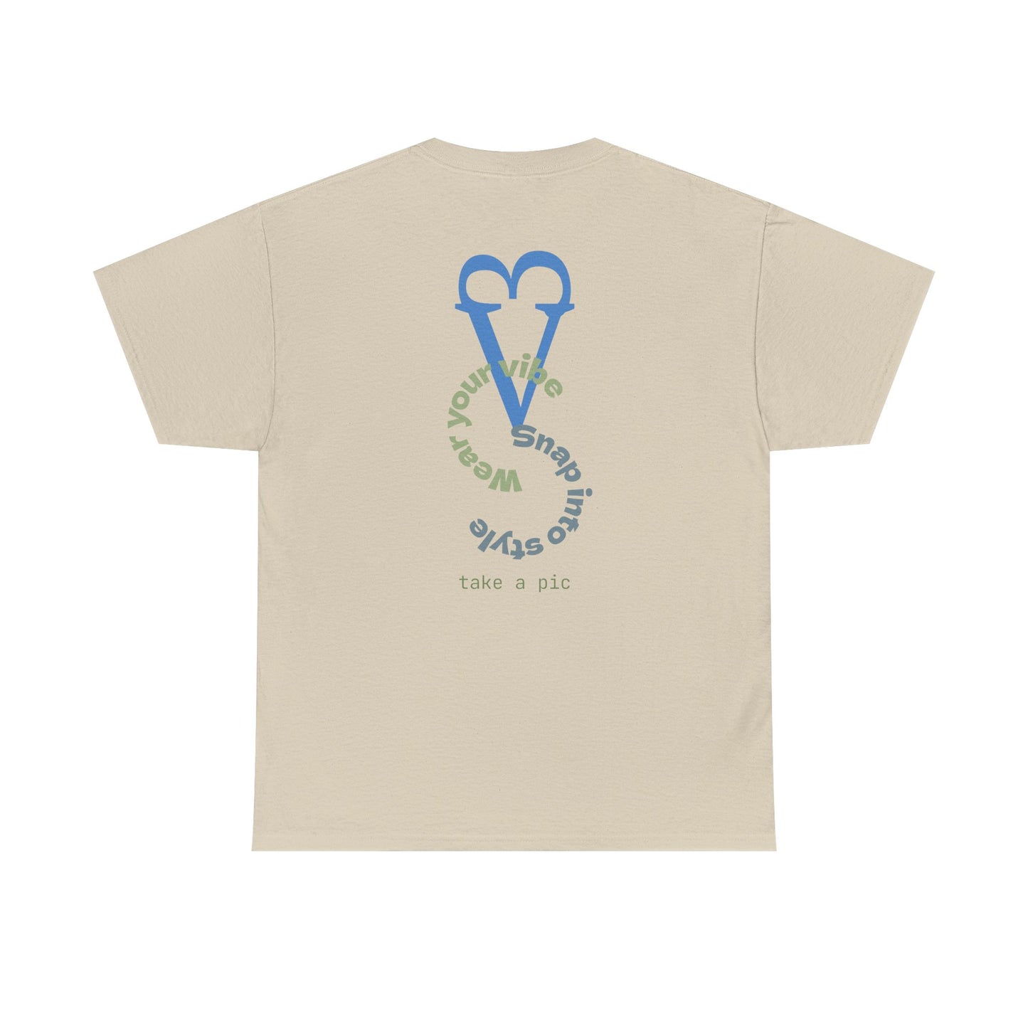 Wear Your Vibe Snap Into Style T-Shirt | Retro Text Graphic Tee