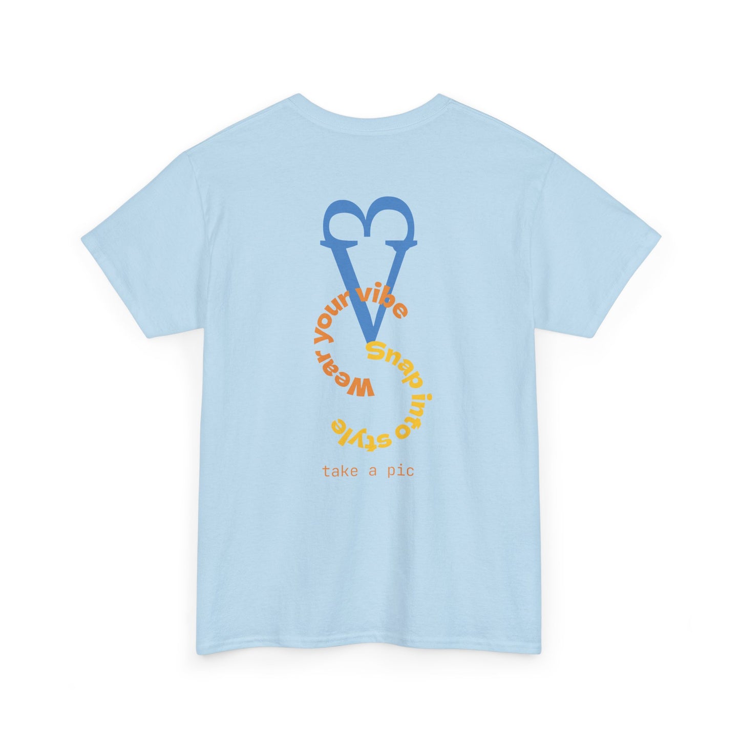 Wear Your Vibe Snap Into Style T-Shirt | Retro Text Graphic Tee