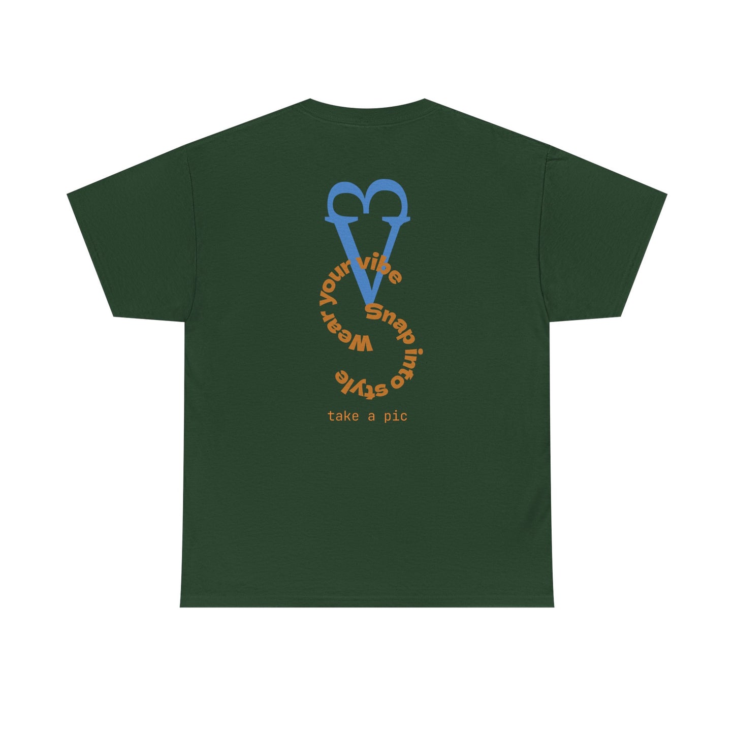 Wear Your Vibe Snap Into Style T-Shirt | Retro Text Graphic Tee