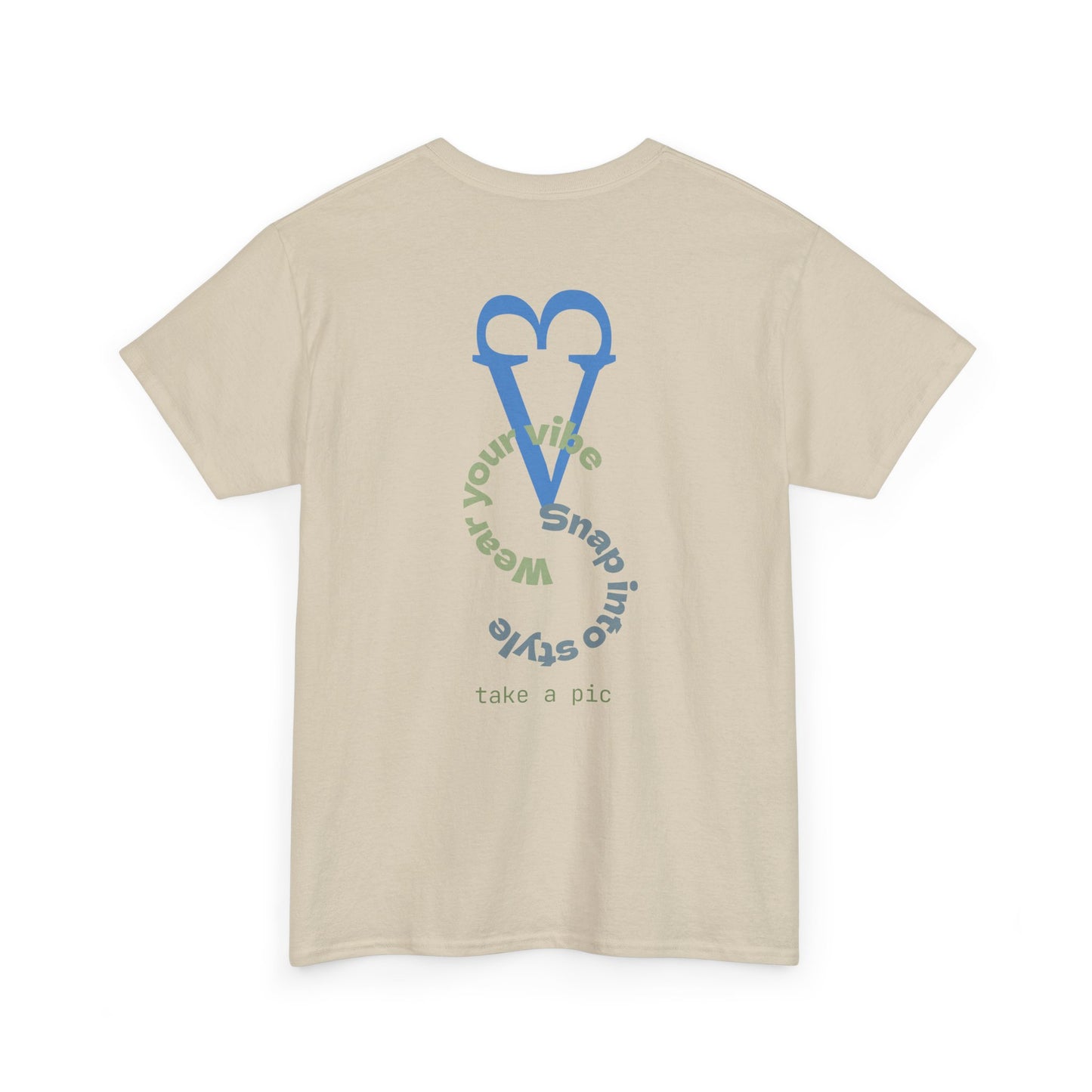 Wear Your Vibe Snap Into Style T-Shirt | Retro Text Graphic Tee