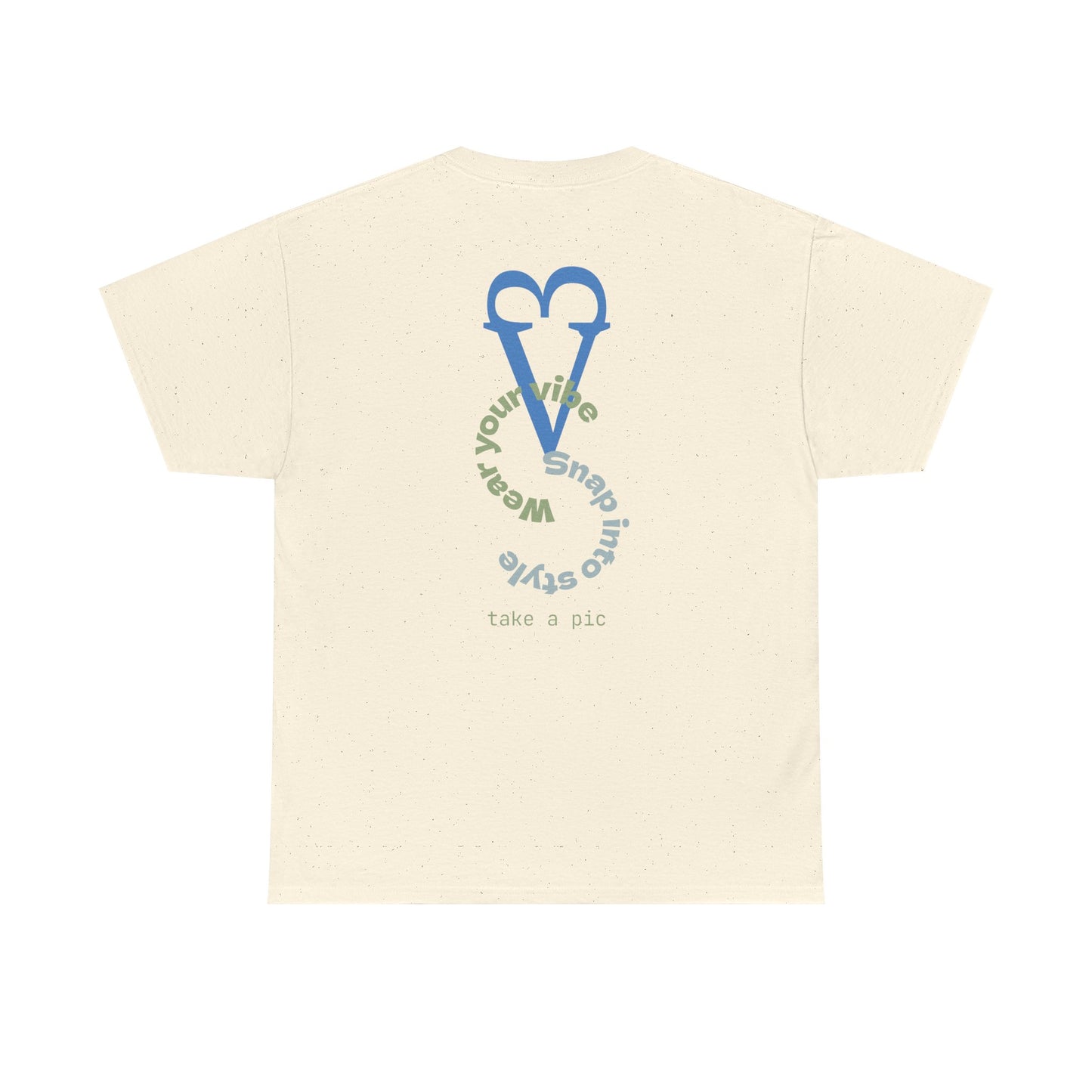 Wear Your Vibe Snap Into Style T-Shirt | Retro Text Graphic Tee