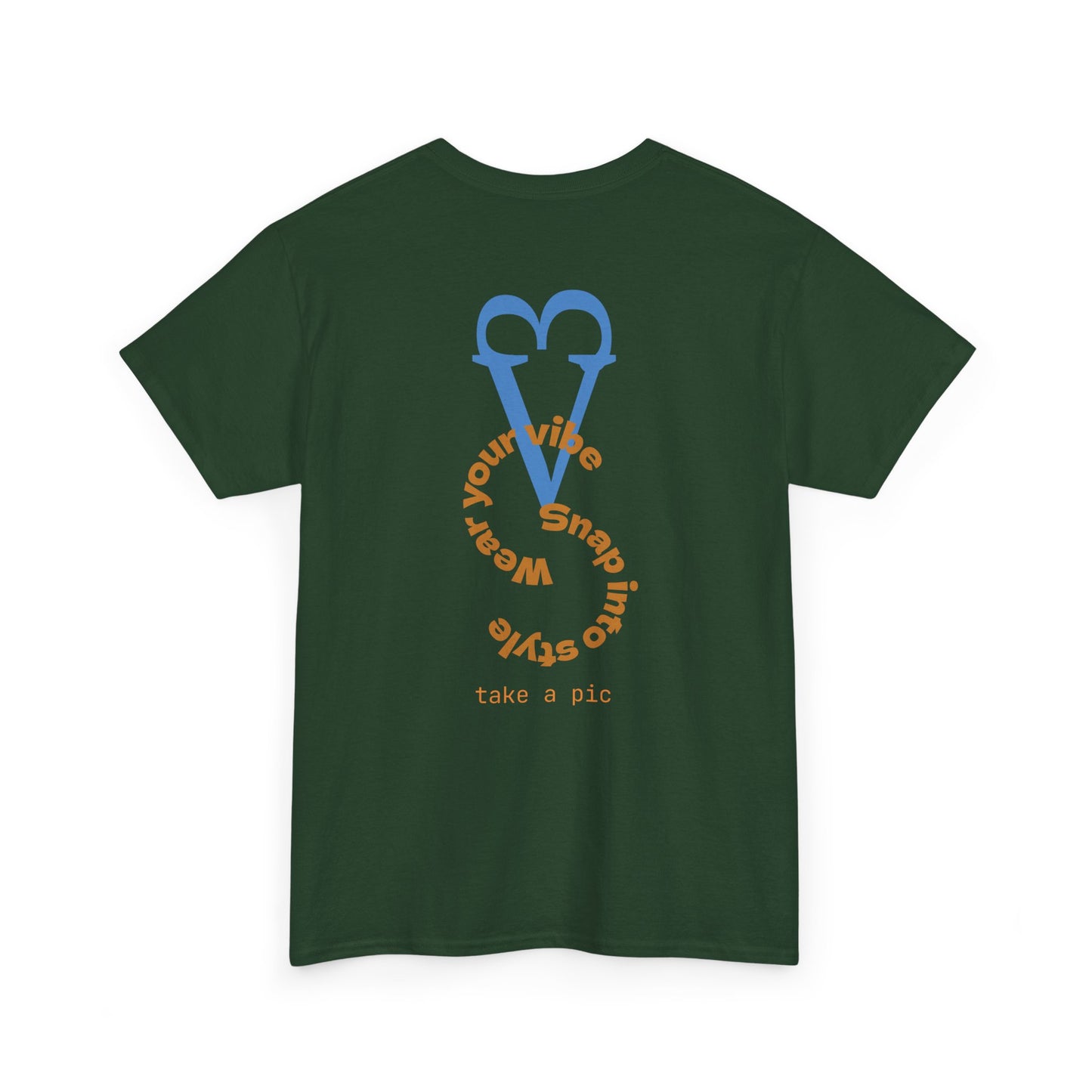 Wear Your Vibe Snap Into Style T-Shirt | Retro Text Graphic Tee