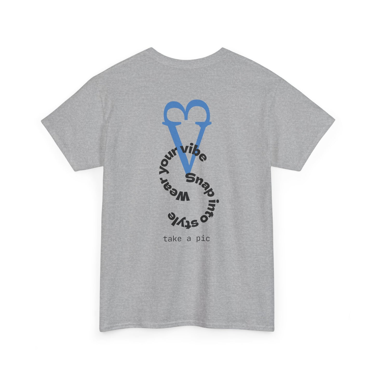 Wear Your Vibe Snap Into Style T-Shirt | Retro Text Graphic Tee
