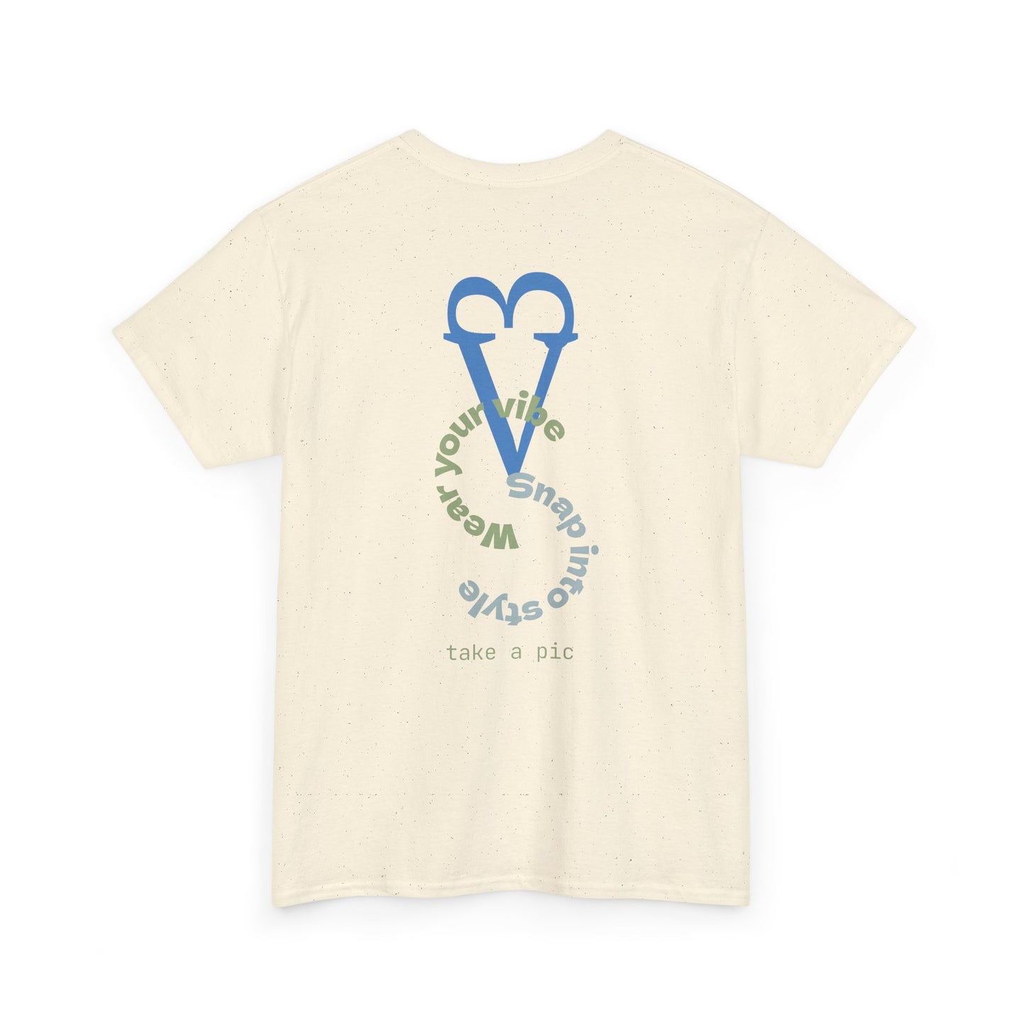 Wear Your Vibe Snap Into Style T-Shirt | Retro Text Graphic Tee